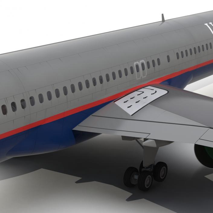 3D model Boeing 757-300 United Airlines