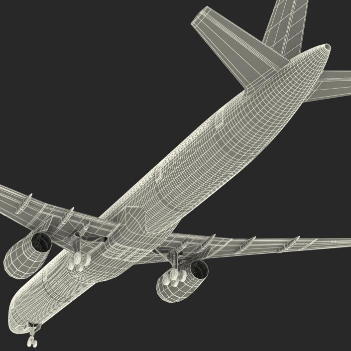 3D model Boeing 757-300 United Airlines