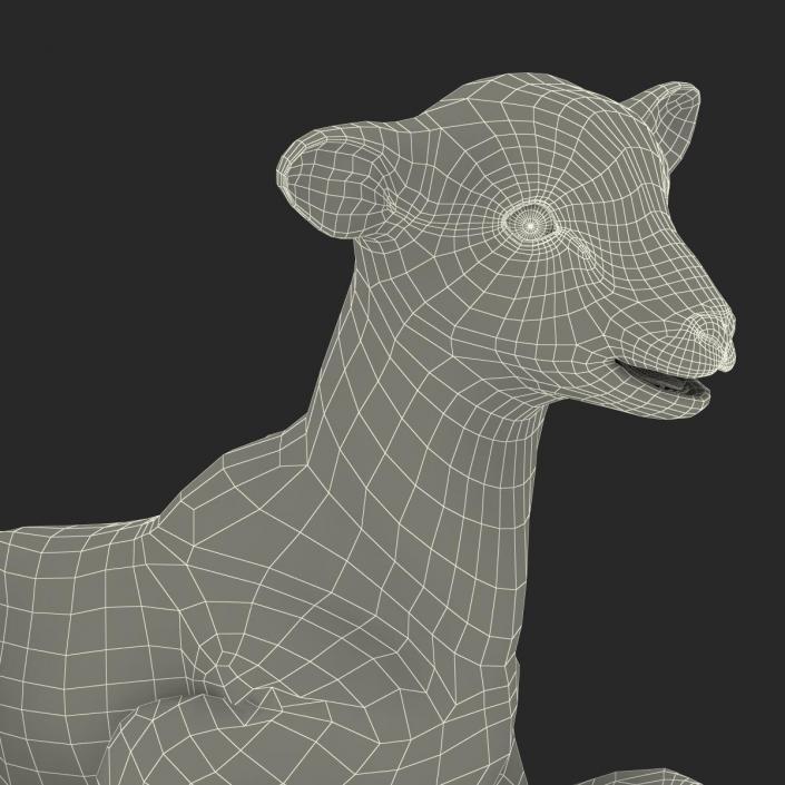 3D Lamb Pose 4