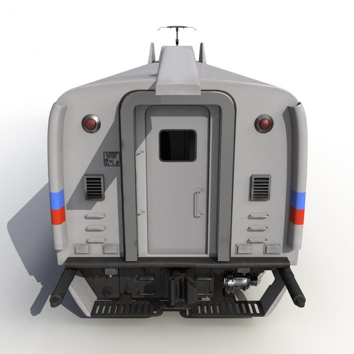 3D Speed Train Passenger Car Generic model