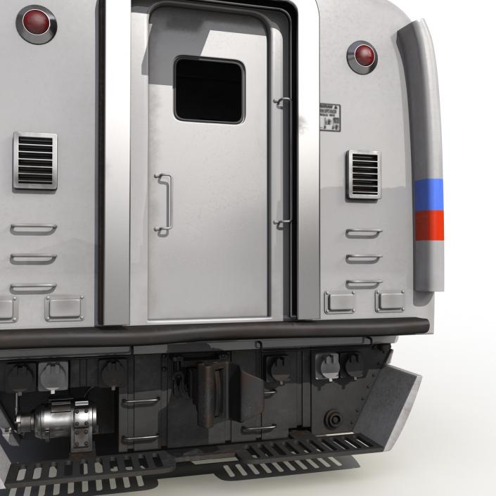 3D Speed Train Passenger Car Generic model