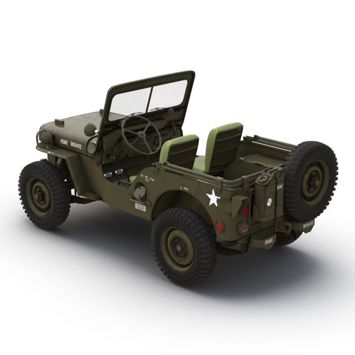 3D model Jeep Willys M38