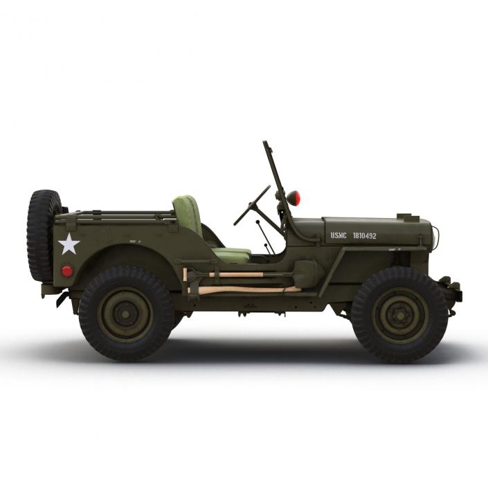 3D model Jeep Willys M38