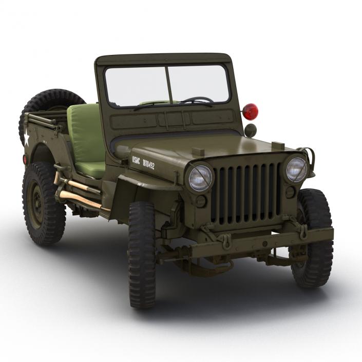 3D model Jeep Willys M38