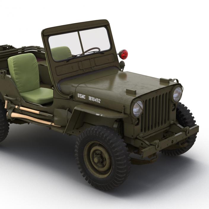 3D model Jeep Willys M38