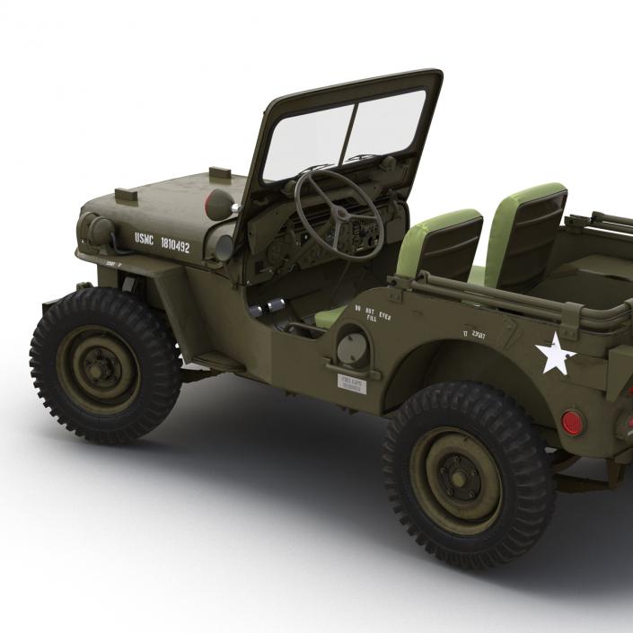 3D model Jeep Willys M38