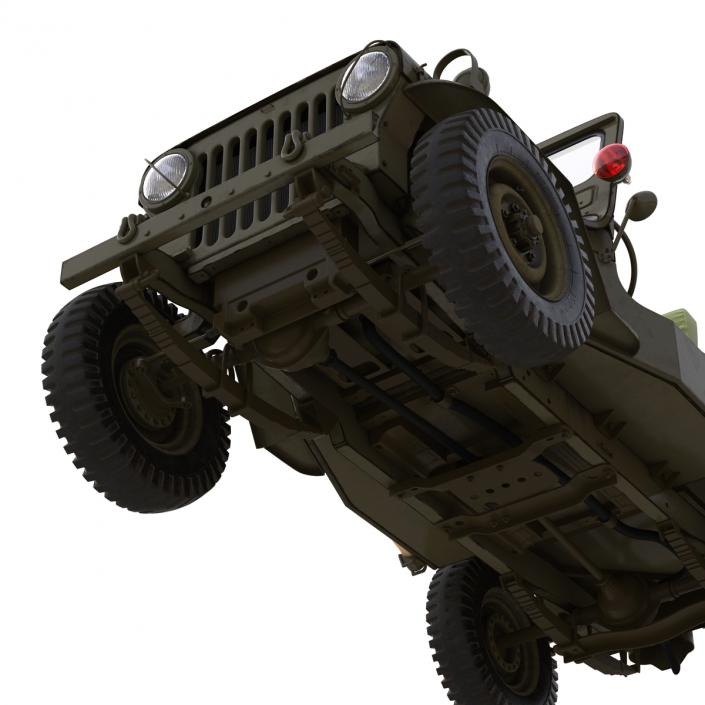 3D model Jeep Willys M38