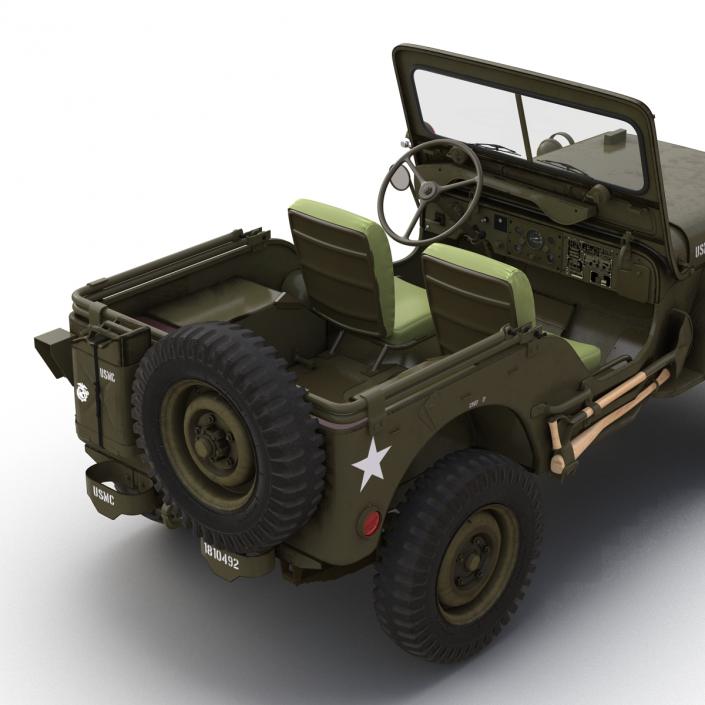 3D model Jeep Willys M38