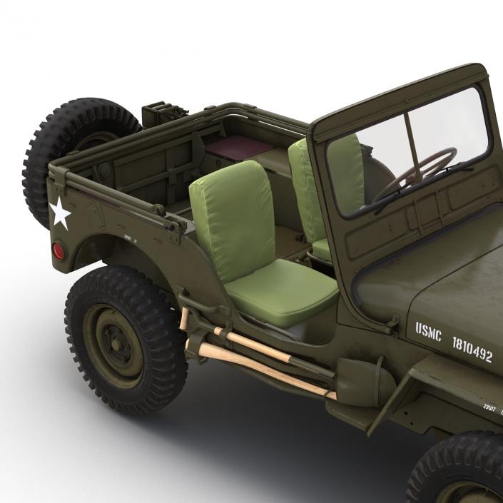 3D model Jeep Willys M38