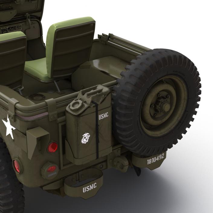 3D model Jeep Willys M38