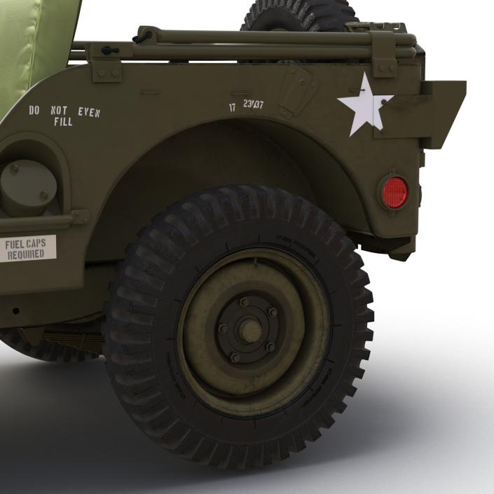 3D model Jeep Willys M38