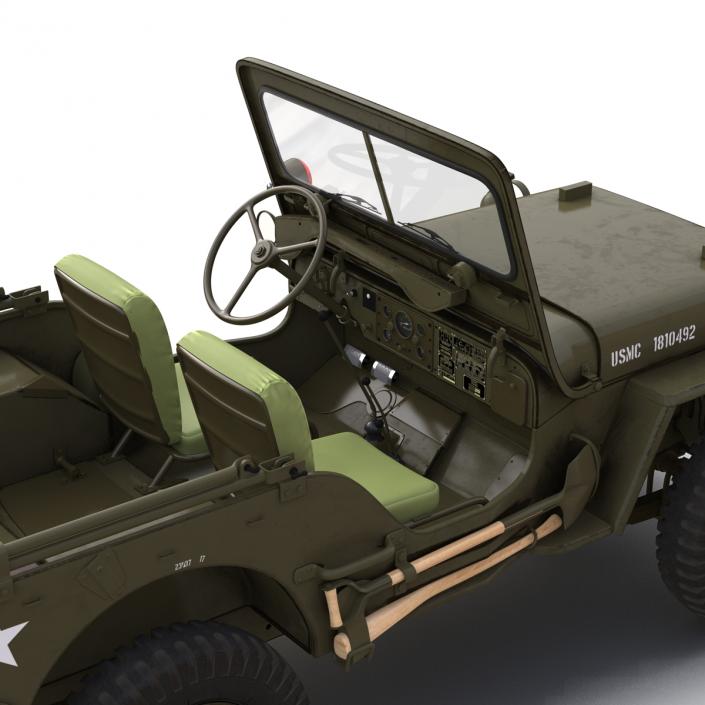 3D model Jeep Willys M38