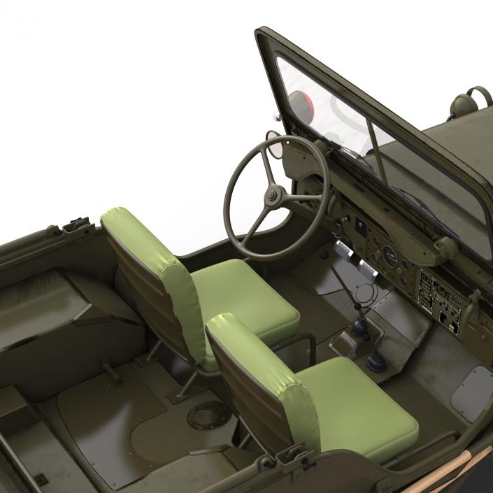 3D model Jeep Willys M38