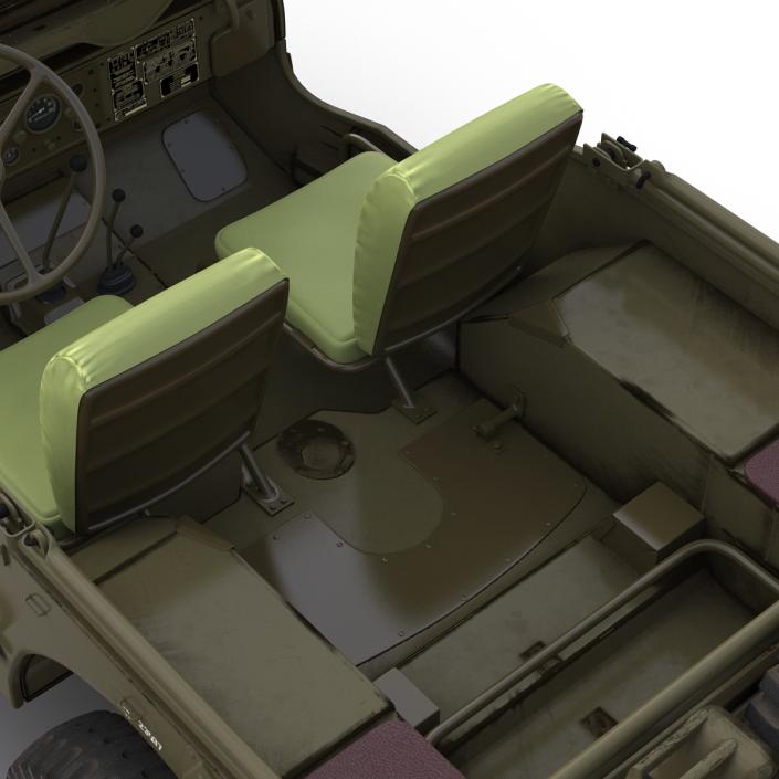 3D model Jeep Willys M38