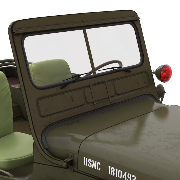 3D model Jeep Willys M38