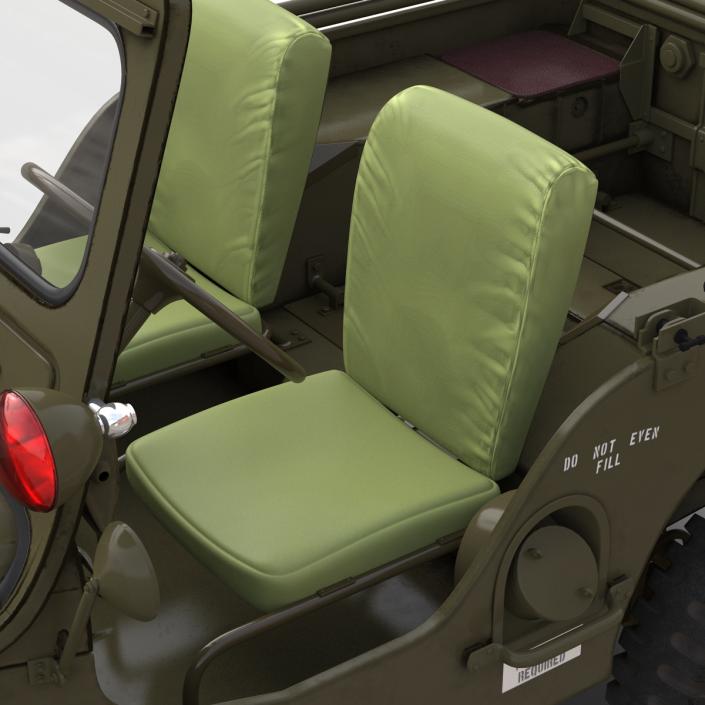 3D model Jeep Willys M38