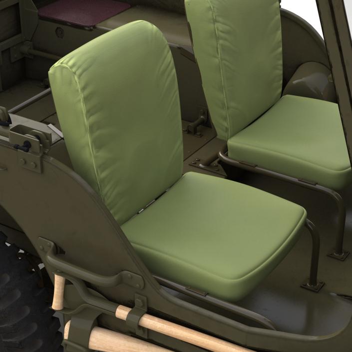 3D model Jeep Willys M38