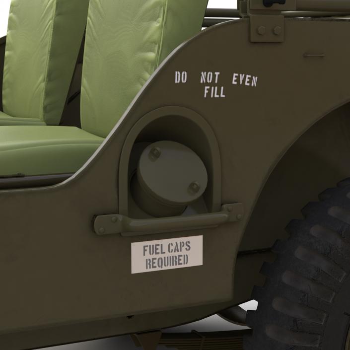 3D model Jeep Willys M38