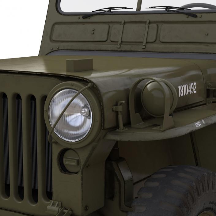 3D model Jeep Willys M38