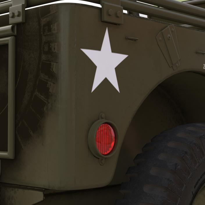 3D model Jeep Willys M38