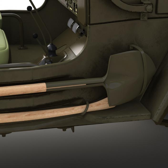 3D model Jeep Willys M38