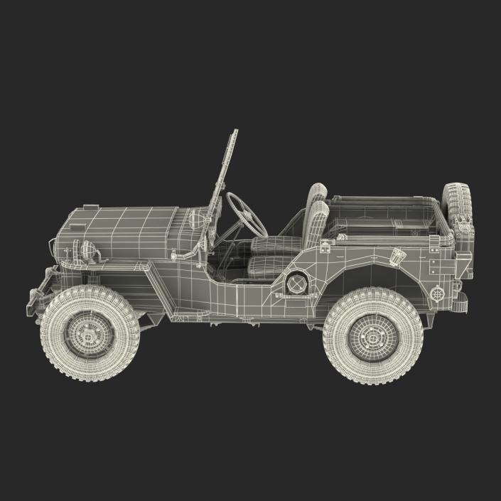 3D model Jeep Willys M38