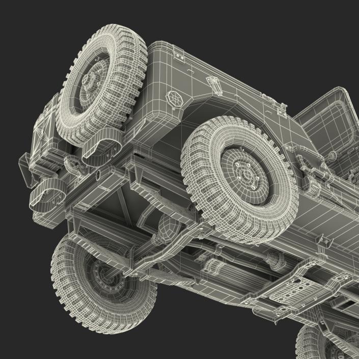 3D model Jeep Willys M38