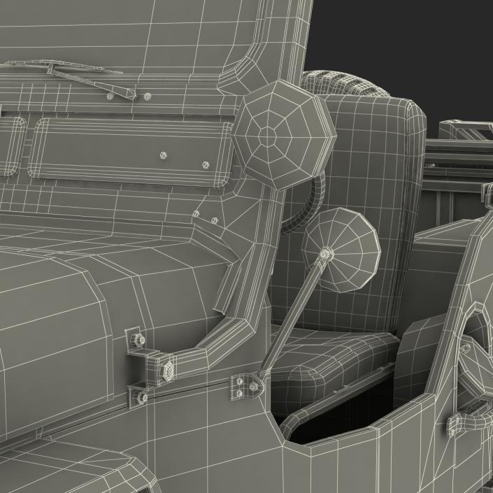 3D model Jeep Willys M38