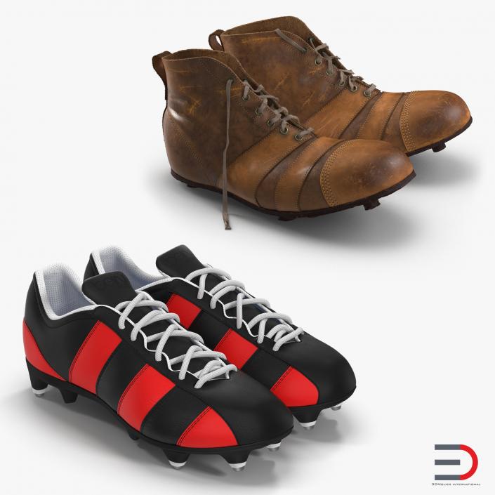 3D model Football Boots Collection