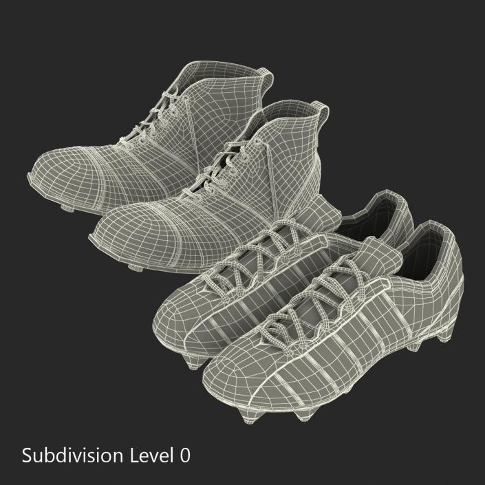 3D model Football Boots Collection