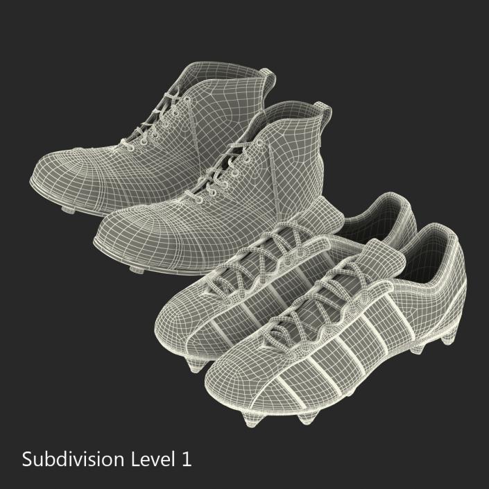 3D model Football Boots Collection