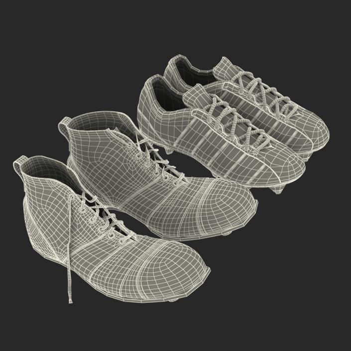 3D model Football Boots Collection