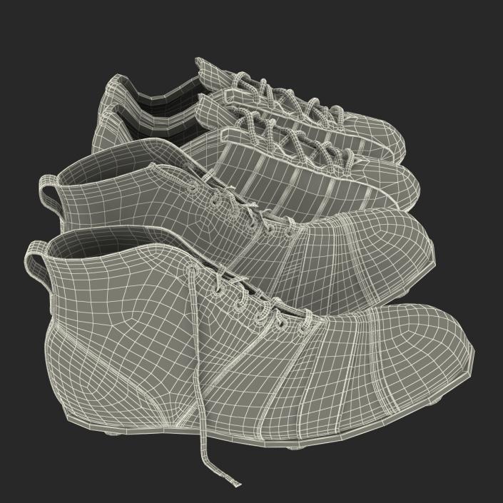 3D model Football Boots Collection