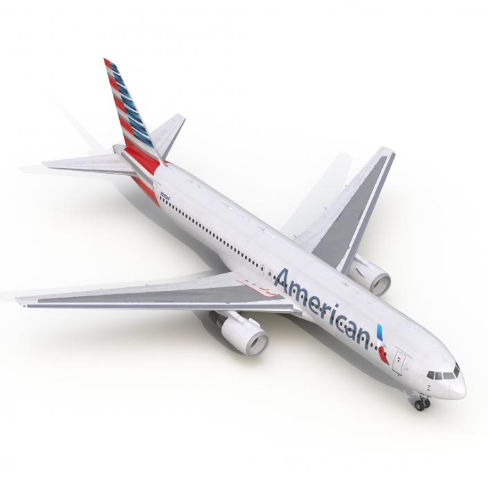 Boeing 767-300 American Airlines 3D