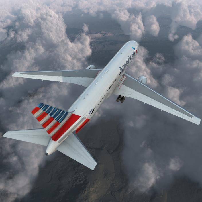 Boeing 767-300 American Airlines 3D