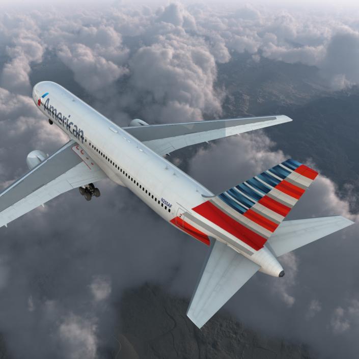 Boeing 767-300 American Airlines 3D