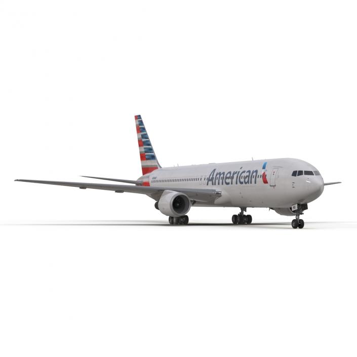 Boeing 767-300 American Airlines 3D