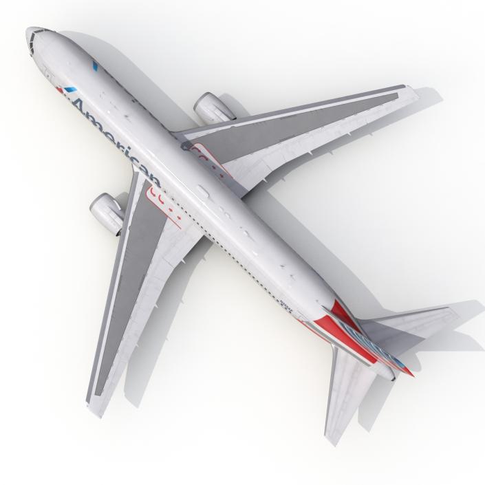 Boeing 767-300 American Airlines 3D