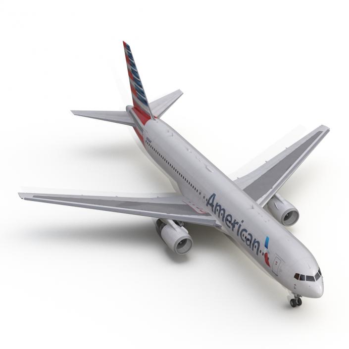 Boeing 767-300 American Airlines 3D