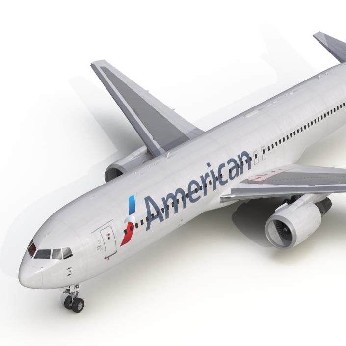 Boeing 767-300 American Airlines 3D