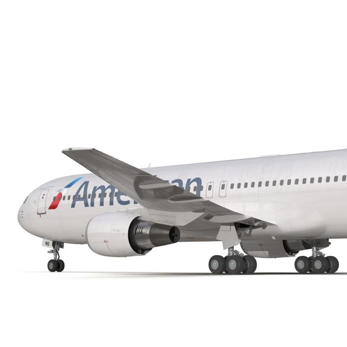 Boeing 767-300 American Airlines 3D