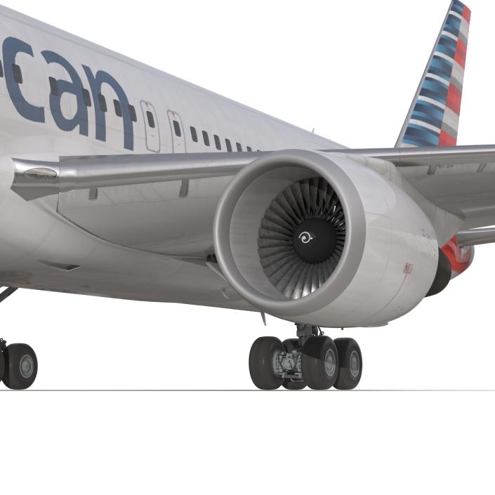 Boeing 767-300 American Airlines 3D