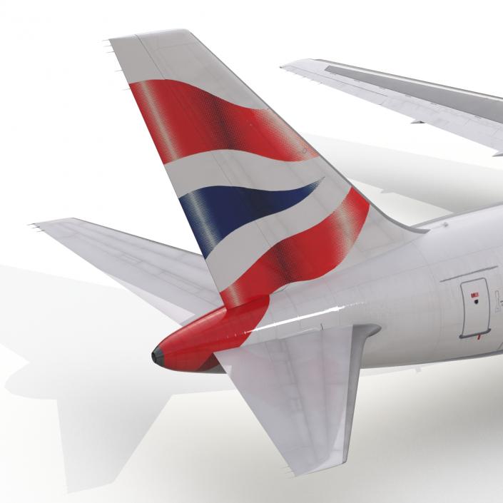 Boeing 767-300 British Airways Rigged 3D