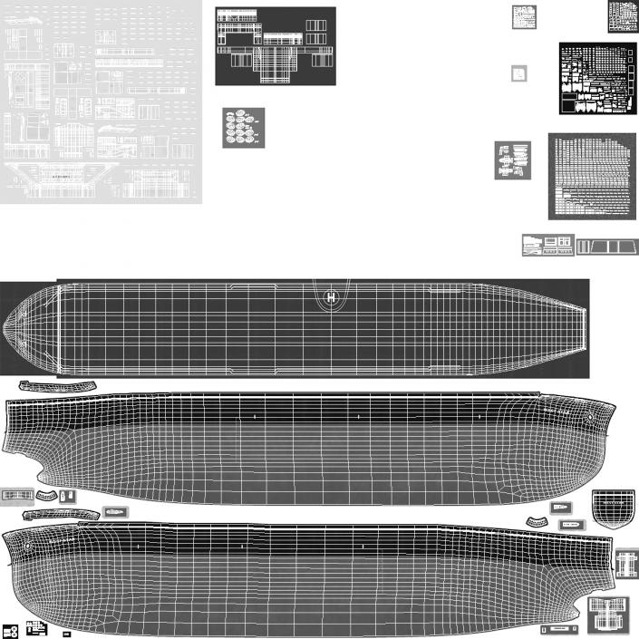 3D Supertanker Ship