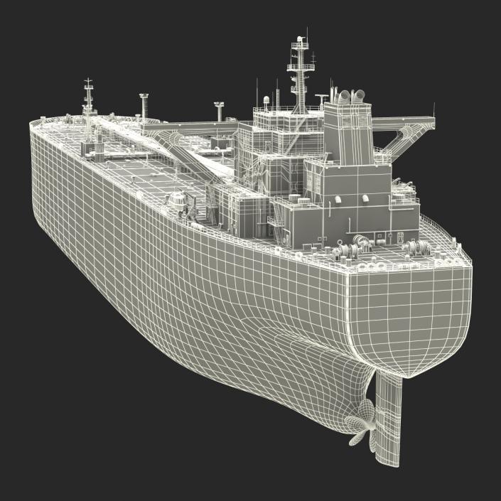 3D Supertanker Ship