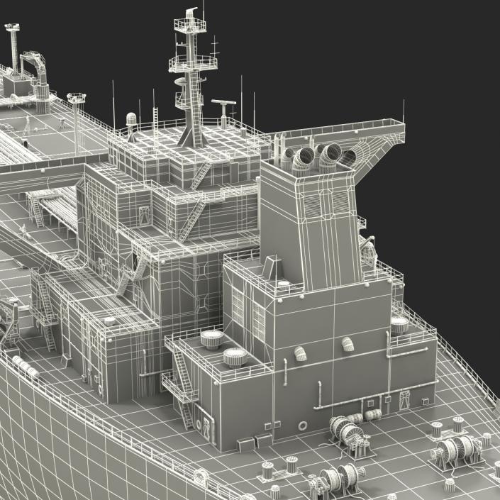 3D Supertanker Ship