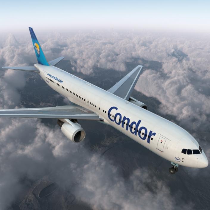 Boeing 767-300 Condor Flugdienst 3D