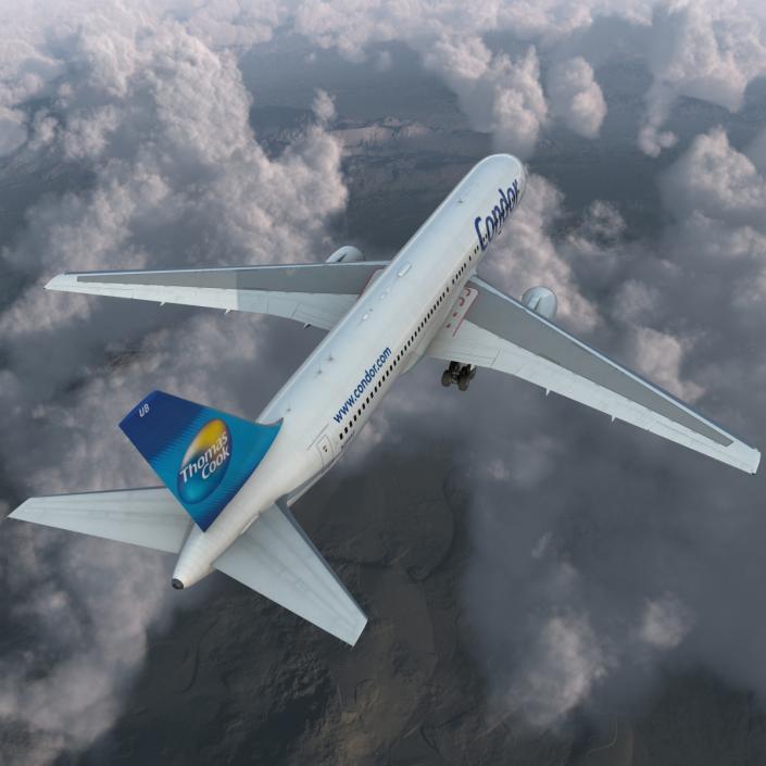 Boeing 767-300 Condor Flugdienst 3D