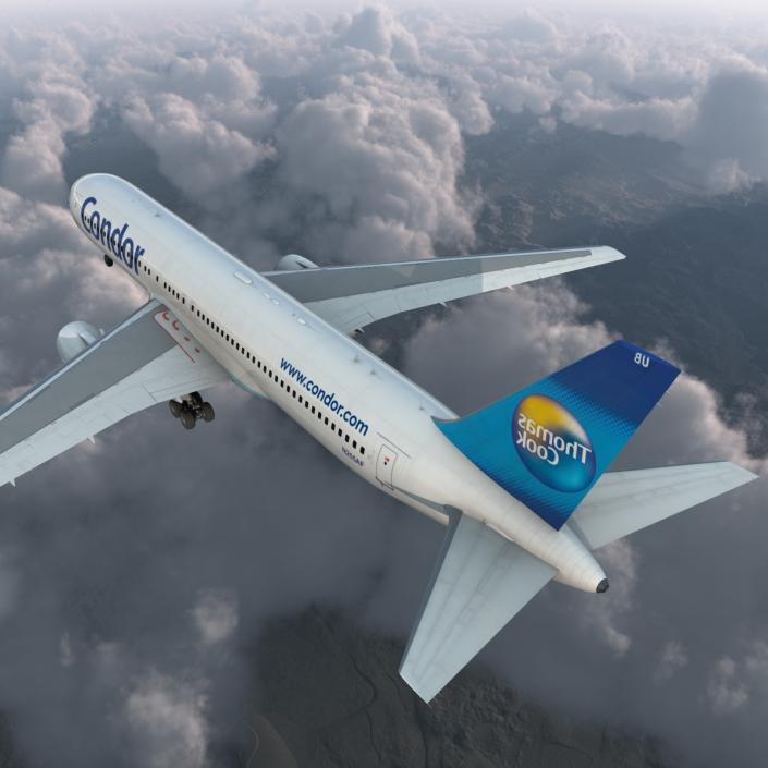 Boeing 767-300 Condor Flugdienst 3D