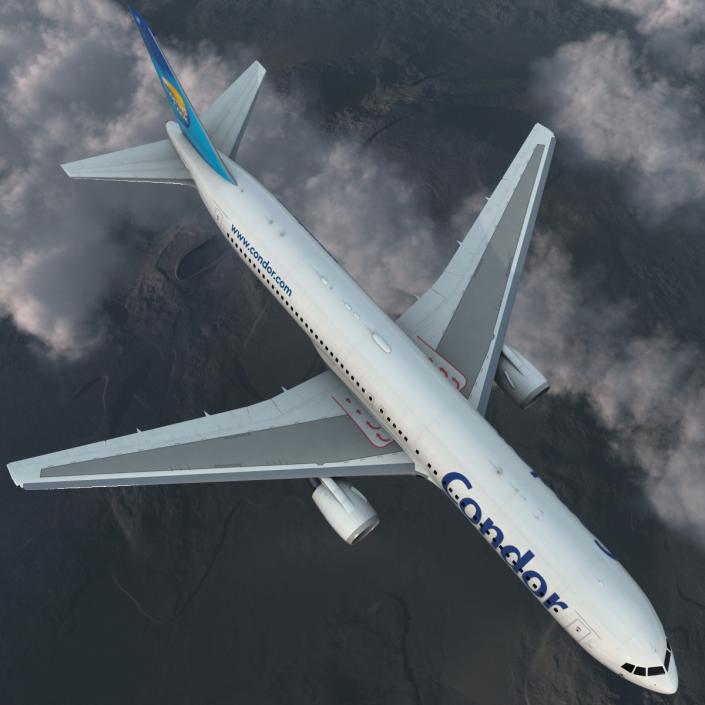 Boeing 767-300 Condor Flugdienst 3D